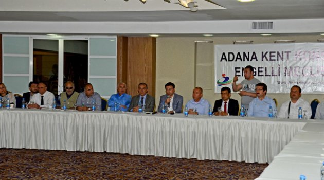 Engelsiz Adana yolunda vekiller konuşuyor