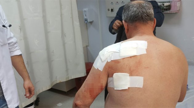 Eniştesinin bıçaklı saldırısına uğradı