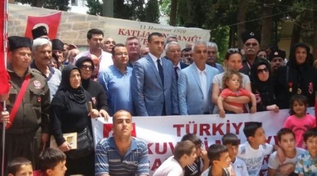Ermenilerin katlettiği Türkler dualarla anıldı