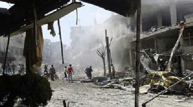 Esad güçlerinden hava saldırısı: 51 ölü