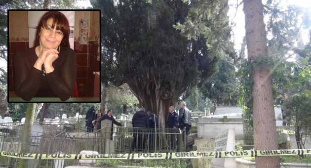 Eşinin mezarı yakınında kendini astı