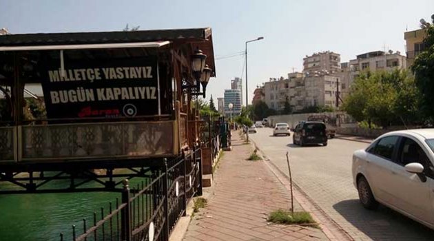 Esnaftan şehit tepkisi
