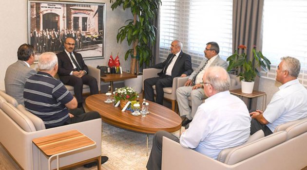 Esnaftan Vali Demirtaş’a ziyaret