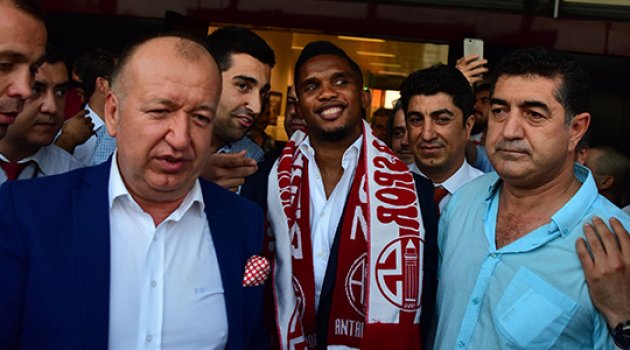 Eto'o Antalya'da!