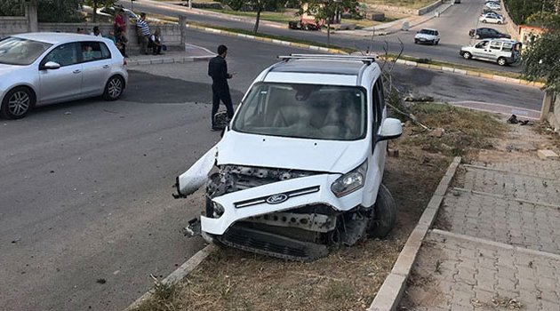 Fare zehri içti kaza yaptı