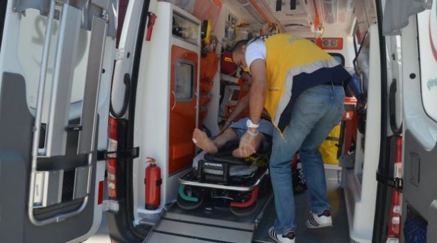 Fatsa'da trafik kazası: 1 yaralı