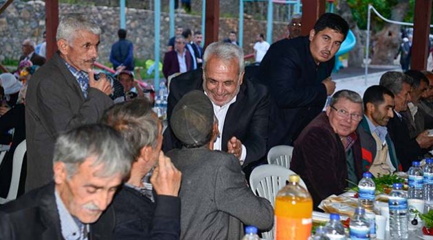 Feke’nin köylerinde iftar bereketi