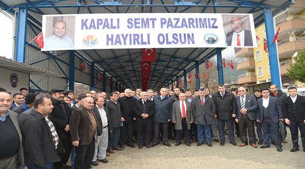 Feke'ye kapalı semt pazarı ve Belediye ek hizmet binası