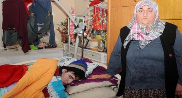 Felçli Umut'un elektriği kesildi