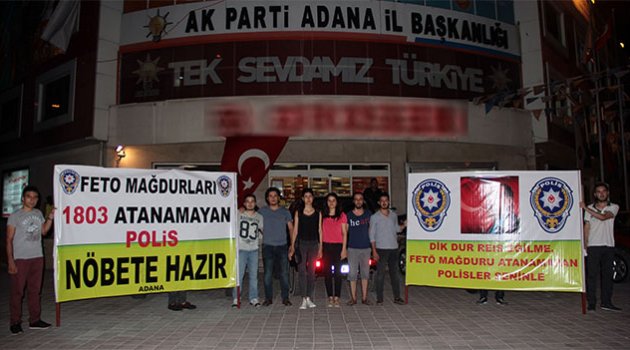 FETÖ Mağduru Polis Adayları Cumhurbaşkanı’ndan Yardım İstedi