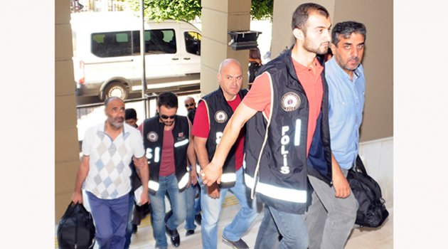 FETÖ şüphelisi 11 polis adliyeye sevk edildi
