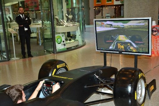 Formula -1 heyecanı Optimum’da devam ediyor