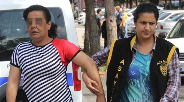 Fuhuştan yakalanan kadın polise beddua etti