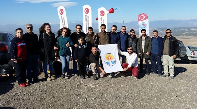 Gazi çocukları gökyüzüyle buluştu