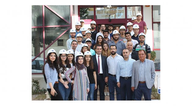 Geleceğin inşaat mühendisleri İMO’da baret taktı