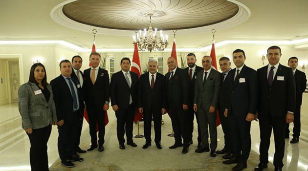 Genç işadamları Çankaya Köşkü’nde
