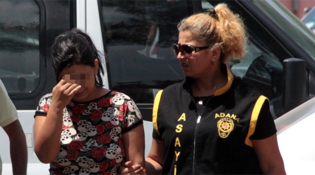 Genç kadını fuhşa sürükleyen kadın, gazetecileri görünce ağladı