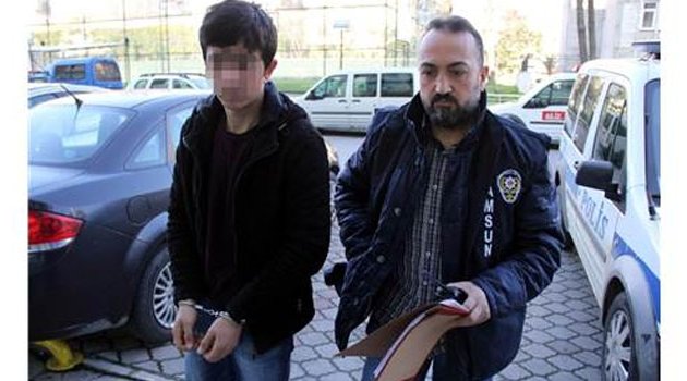 Genç tarafından bıçaklı saldırıya uğradı