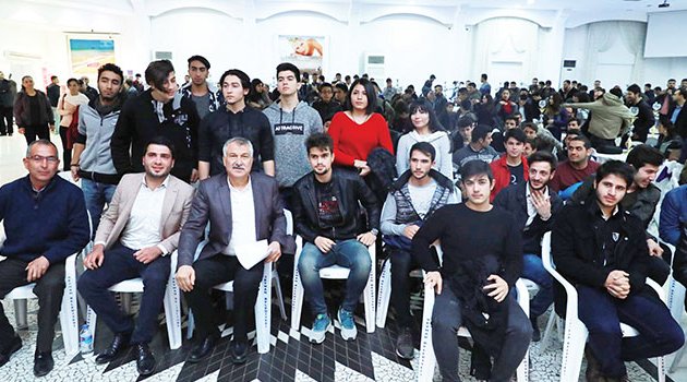 Gençler konuştu Başkan Karalar dinledi