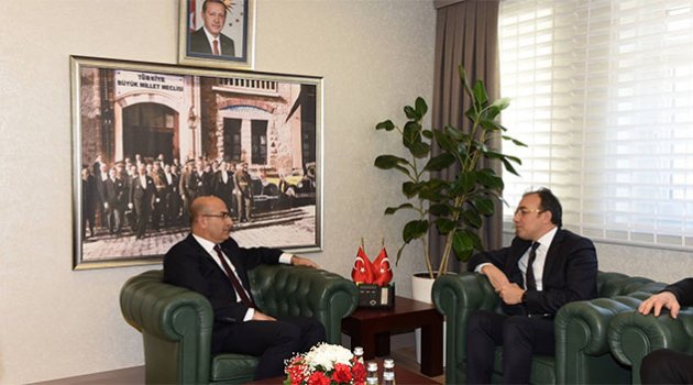 Gergerli'den Vali Demirtaş’a ziyaret