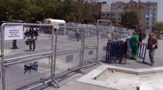 Gezi Parkı kapatıldı