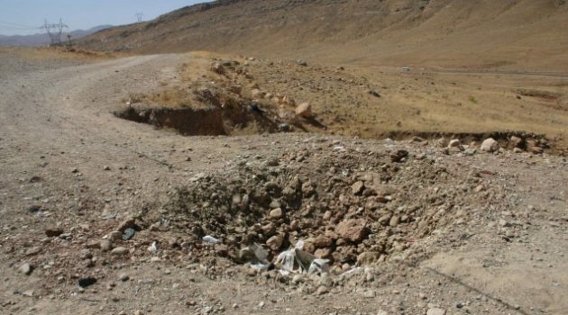 Giresun'da mayın patladı