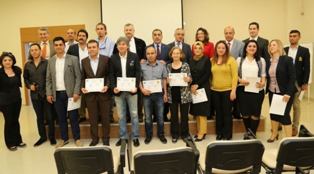 Girişimci Adayları sertifikalarını aldı