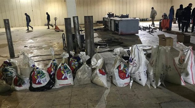 Gizli tünelden 1 milyon 958 bin uyuşturucu hap çıktı
