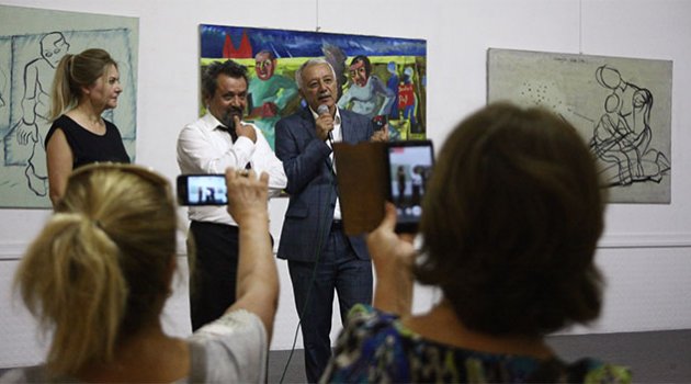 Göç ve Göçmenliğ(m)in Resimsel Halleri” sergisi açıldı