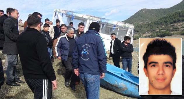 Gölde kaybolan genç bulunamadı