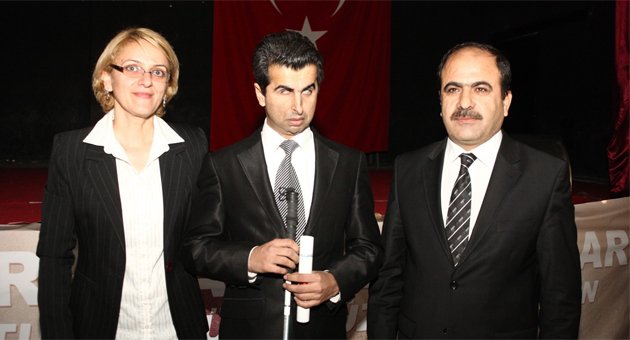 Görme engelli Ünal kurs görüp masör oldu