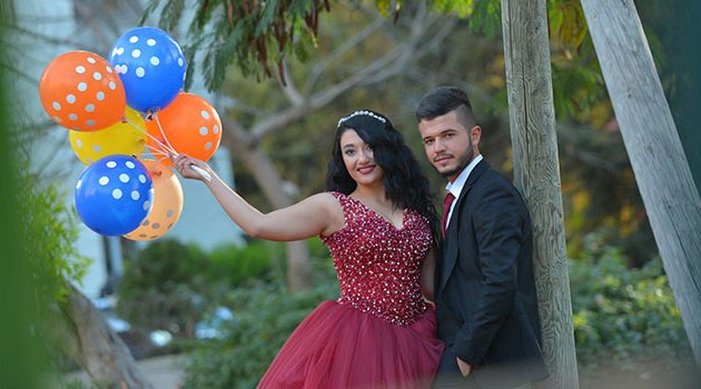 Gülle ve Şahbaz Ailelerinin mutlu günü