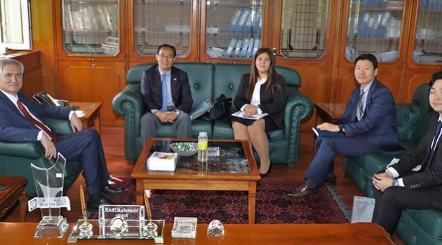 Güney Kore Büyükelçisi Cho Yun-soo,  Çukurova Üniversitesi'ni ziyaret etti