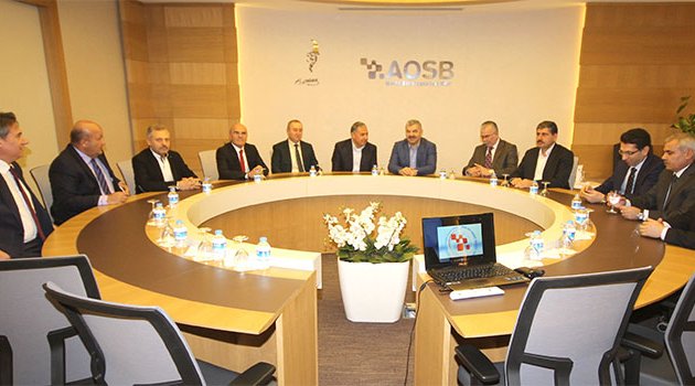Güneyin Sanayi Üssü Başkanları ağırladı