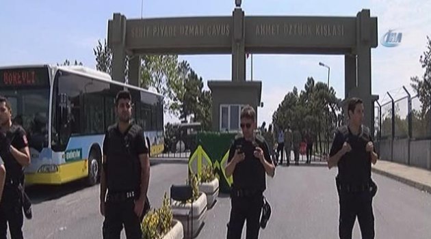 Habipler’de askeri kışlada hareketlilik