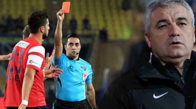 "Hakem maçı 28'de bitirdi"
