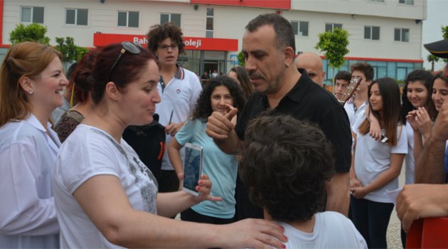 Haluk Levent öğrencilerle buluştu