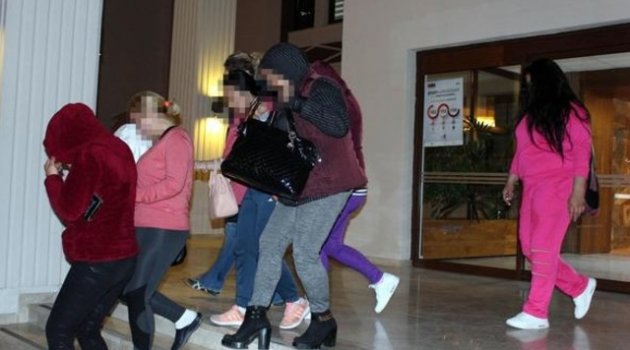 Hamam’a fuhuş operasyonu