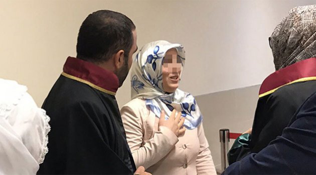 Hamile eşini bıçakladı tahliye oldu