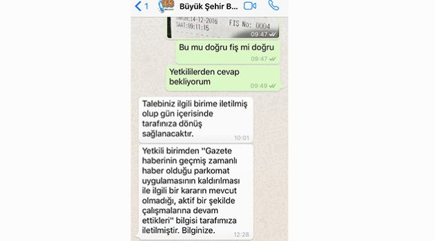 Hani Parkomat kaldırılmıştı!