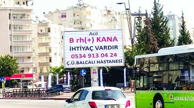 Hasta eşi için böyle kan aradı!