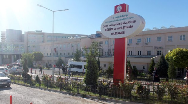 Hastane bahçesinde kadın ceset bulundu
