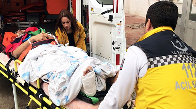 Hastaneden kaçmak istedi 3'üncü kattan düştü