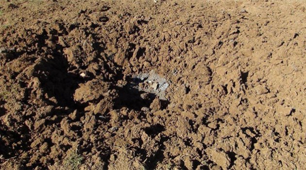 Hatay'a 17 adet top mermisi düştü