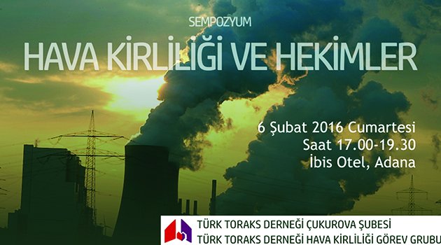 ‘Hava Kirliliği ve Hekimler’ paneli yapılacak