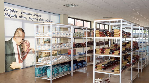 "Hayırlı İşler" Sosyal Marketle 20 Bin Aileye Gıda Yardımı