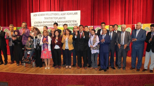 HDP aday adaylarını tanıttı