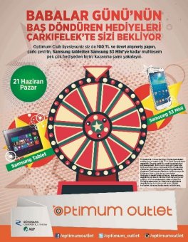 Hediye çarkı bu kez babalar için dönüyor