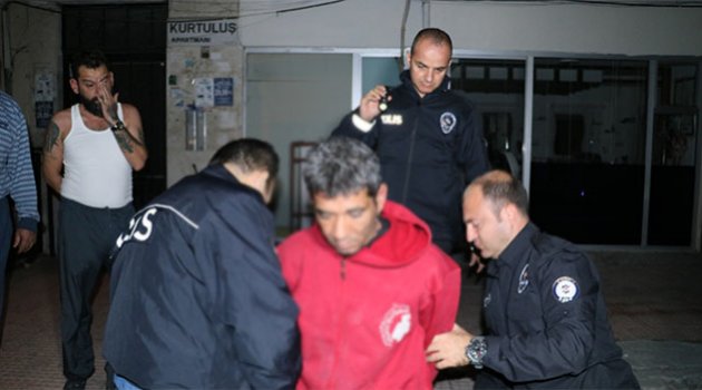Hırsız vatandaşlar tarafından suçüstü yakalandı