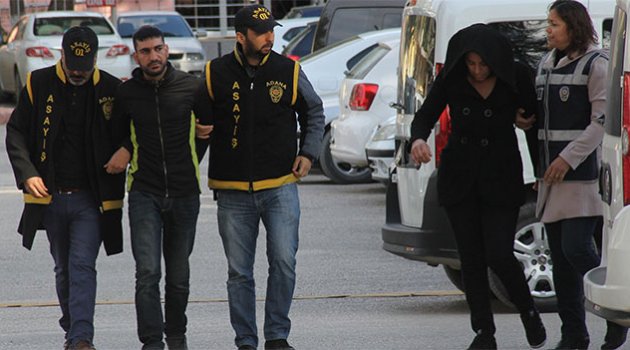 Hırsızlık zanlısı koca tutuklandı eşi ev hapsi aldı